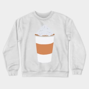 Pop Art Pumpkin Spice Latte Crewneck Sweatshirt